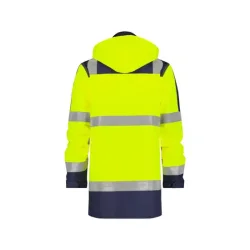 DASSY  LIMASOL (500132) PARKA MED HJ SYNLIGHED gul og bl