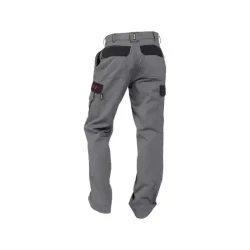 DASSY  LINCOLN (200570) MULTINORM ARBEJDSBUKSER MED KNLOMMER  gr og sort