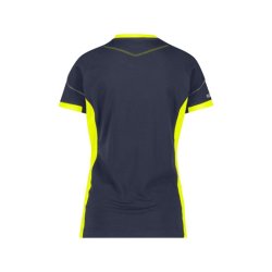 710070 Dassy Tampico dame t-shirt sort - flour gul