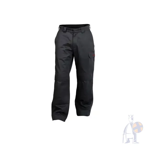 DASSY � ARIZONA (200778) BRANDH�MMENDE ARBEJDSBUKSER MED KN�LOMMER sort 