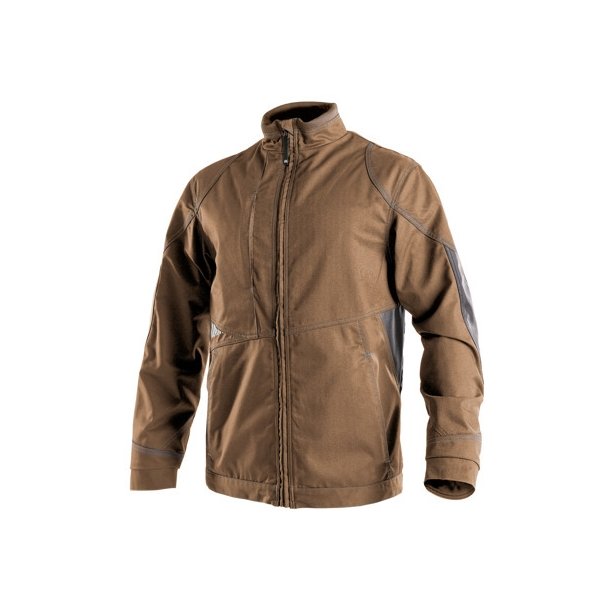 300403  Dassy® Atom  arbejdsjakke claybrun/grå