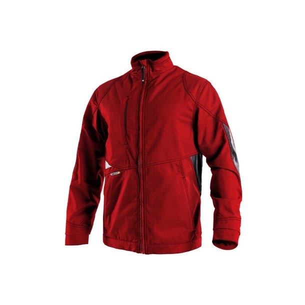 300403  Dassy® Atom  arbejdsjakke rød/sort