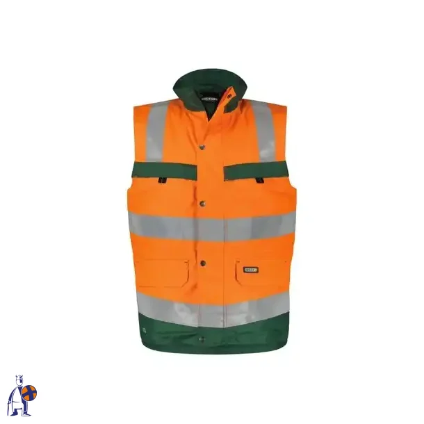 DASSY � BILBAO (350100) KROPSVARMER MED H�J SYNLIGHED orange og gr�n