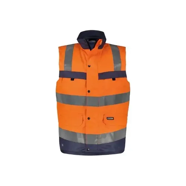 DASSY ® BILBAO (350100) KROPSVARMER MED HØJ SYNLIGHED orange og blå