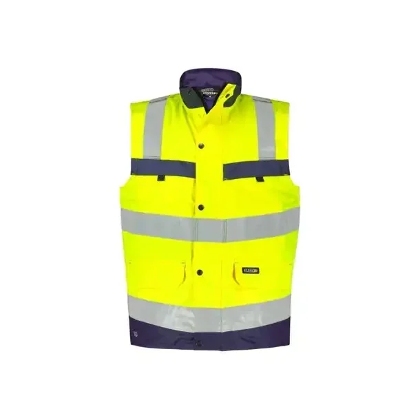 DASSY ® BILBAO (350100) KROPSVARMER MED HØJ SYNLIGHED gul og blå