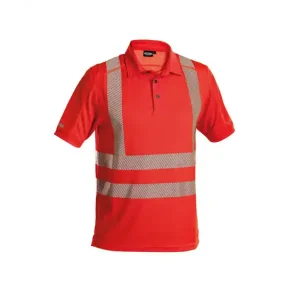 DASSY  BRANDON (710024) UV POLOSHIRT MED HJ SYNLIGHED rd 