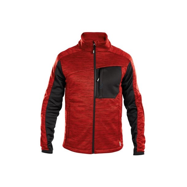 300447 Dassy Convex midlayer jakke Rd sort