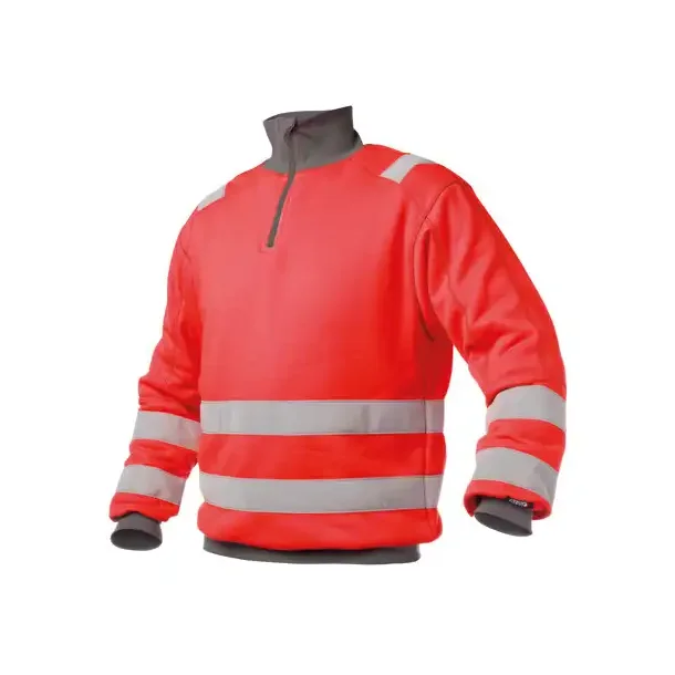 DASSY  DENVER (300376) SWEATSHIRT MED HJ SYNLIGHED rd og gr