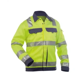 DASSY DUSSELDORF (300184) HIGH VISIBILITY Arbejdsjakkegul og bl