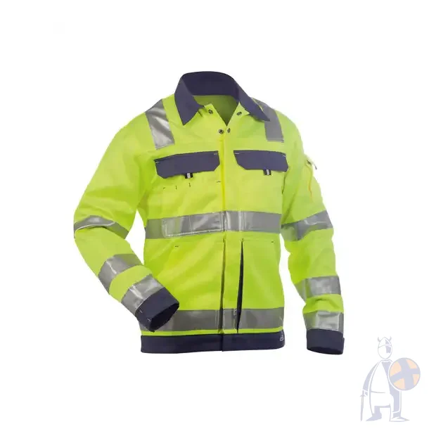 DASSY� DUSSELDORF (300184) HIGH VISIBILITY Arbejdsjakkegul og bl�