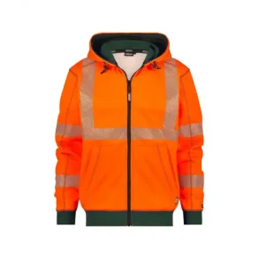 DASSY  EVANS (300380) HTTE SWEATSHIRT MED HJ SYNLIGHED orange og grn 