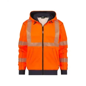 DASSY  EVANS (300380) HTTE SWEATSHIRT MED HJ SYNLIGHED orange og bl 