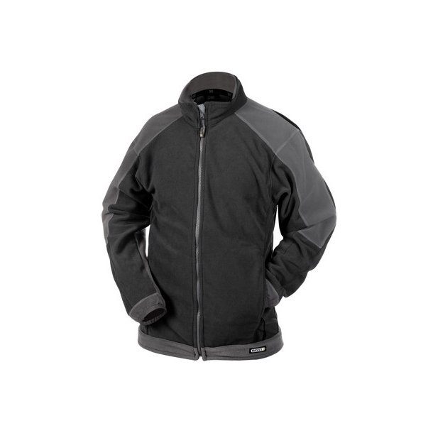 300217 Dassy ® Kazan tofarvet fleecejakke sort
