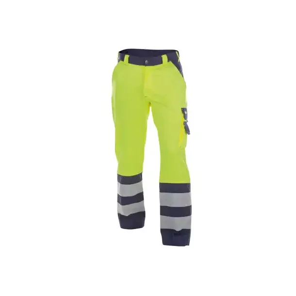 Dassy® Lancaster high visibility arbejdsbukser, gul og blå 