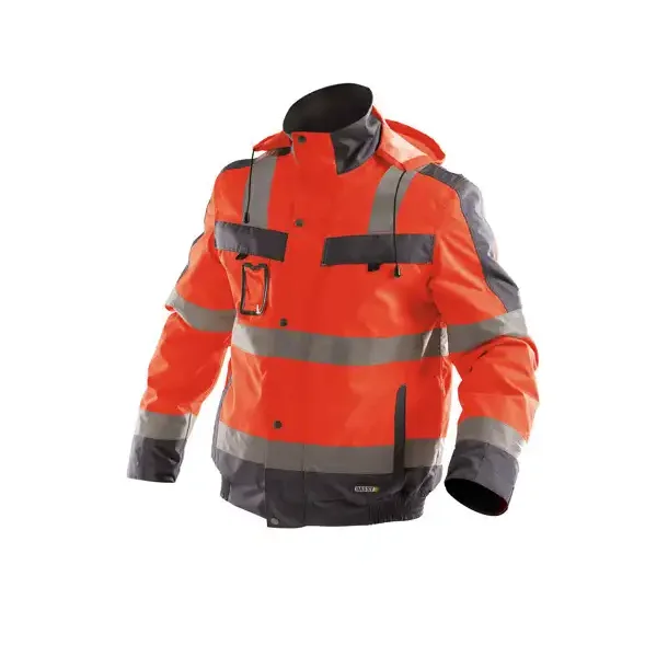 Dassy® Lima high visibility vinterjakke, rød og grå