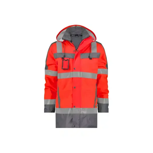 DASSY  LIMASOL (500132) PARKA MED HJ SYNLIGHED rd og gr