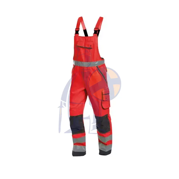 DASSY � MALMEDY (400156) OVERALL MED H�J SYNLIGHED MED KN�LOMMER r�d