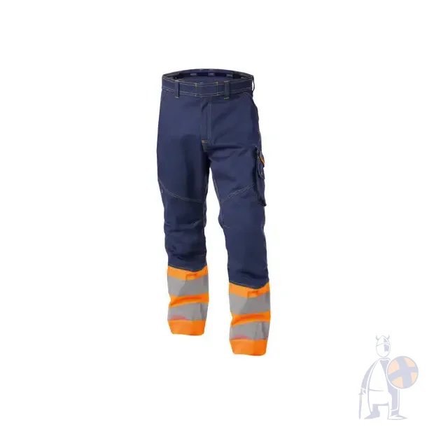 DASSY � PHOENIX (200810) ARBEJDSBUKSER MED H�J SYNLIGHED bl� og orange