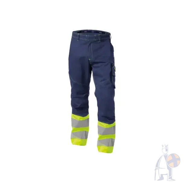 DASSY � PHOENIX (200810) ARBEJDSBUKSER MED H�J SYNLIGHED bl� og gul 