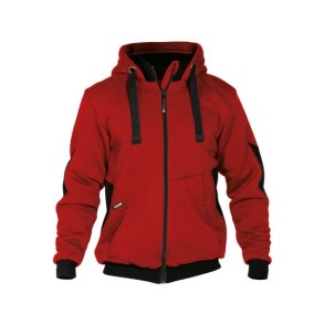 300400 Dassy Pulse Sweatshirt jakke rd og sort 