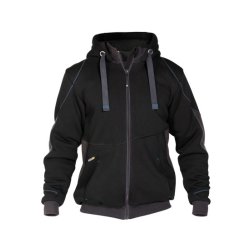 300400 Dassy Pulse Sweatshirt jakke Sort/ Antrasite