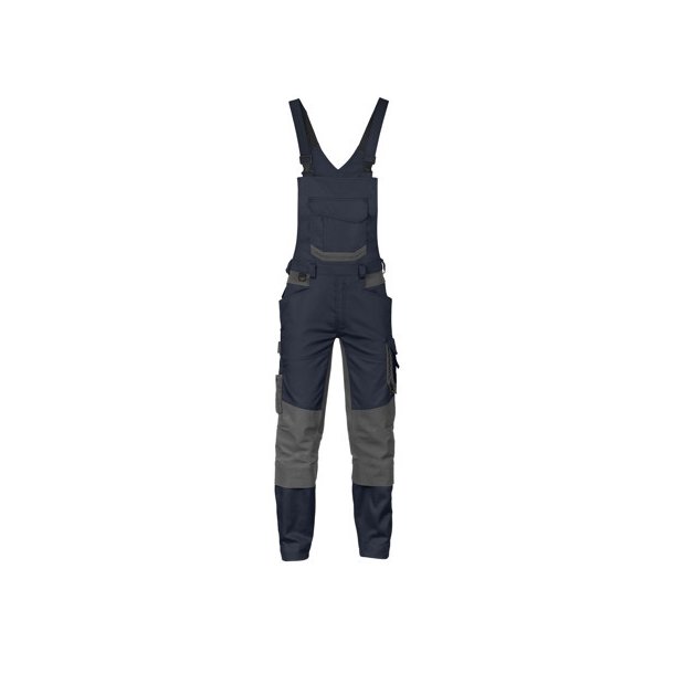 400163 Dassy ® Tronix overalls med stretch og knælommer Midnatsblå grå