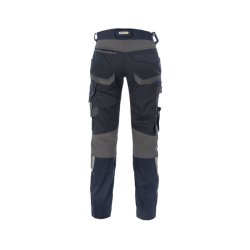 Dassy  Dynax dameatbejdsbukser med stretch og knlommer midnatsbl/gr