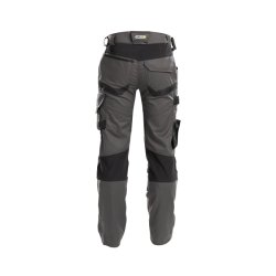 Dassy  Dynax arbejdsbukser med stretch og knlommer gr/sort
