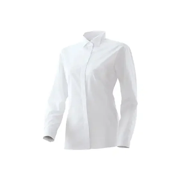 Smoking bluse hvid dame