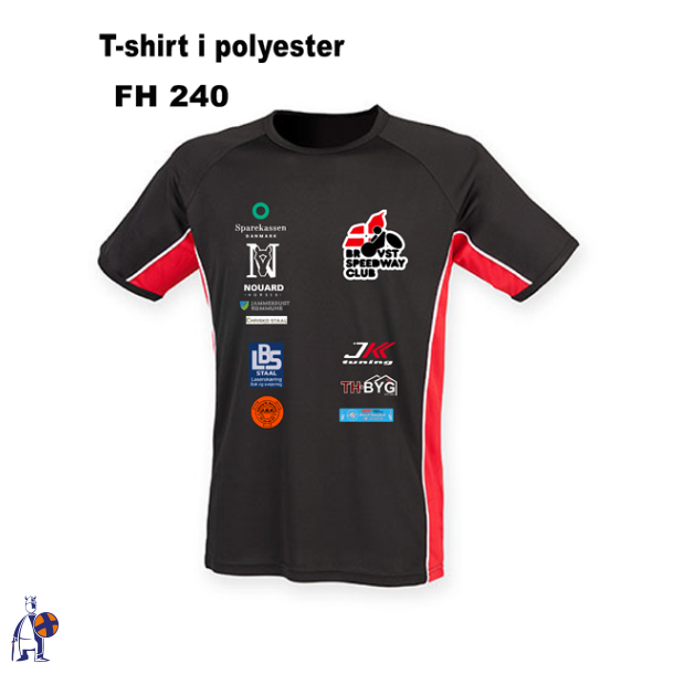 T-shirt i polyester - bsc