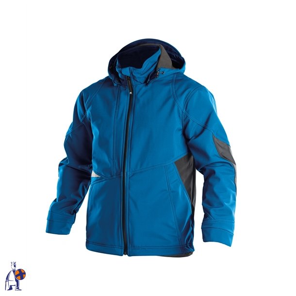 Dassy Softshell Gravity, bl�/antrasite gr�