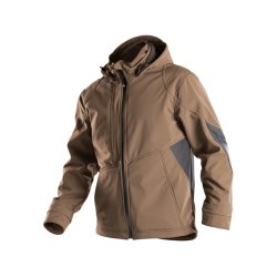 Dassy Softshell Gravity, lerbrun/antrasite gr