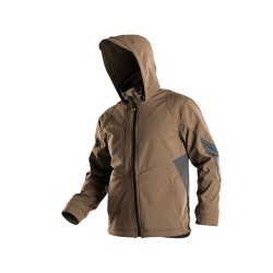 Dassy Softshell Gravity, lerbrun/antrasite gr