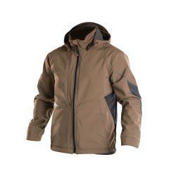 Dassy Softshell Gravity, lerbrun/antrasite gr
