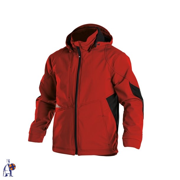 Dassy Softshell Gravity, r�d/sort