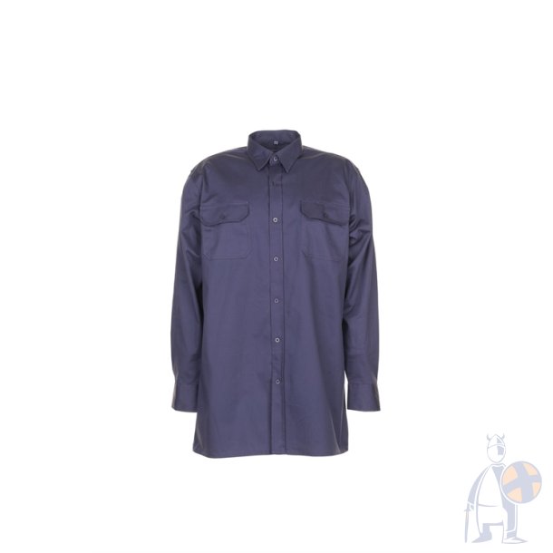 0406-, Twill skjorte lang�rmet gr�