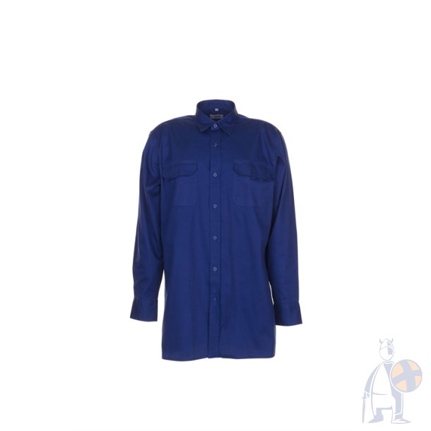 0417 Twill Skjorte lang�rmet, M�rkebl�