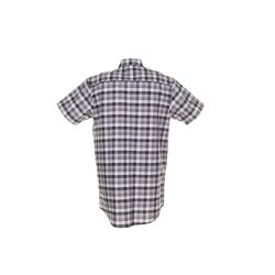 0486-, Country skjorte kort rmet sortternet