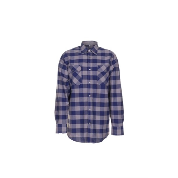 0491 Square Skjorter, Marine/zink