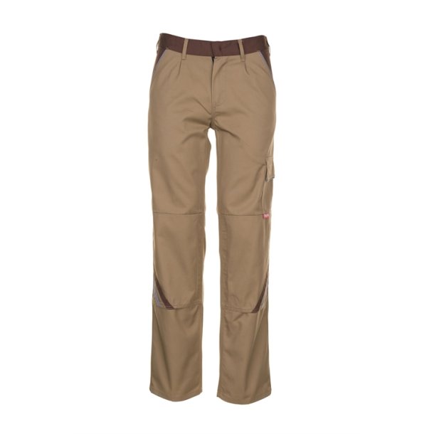 2324- Highline Arbejdsbuks - Khaki/brun/zink