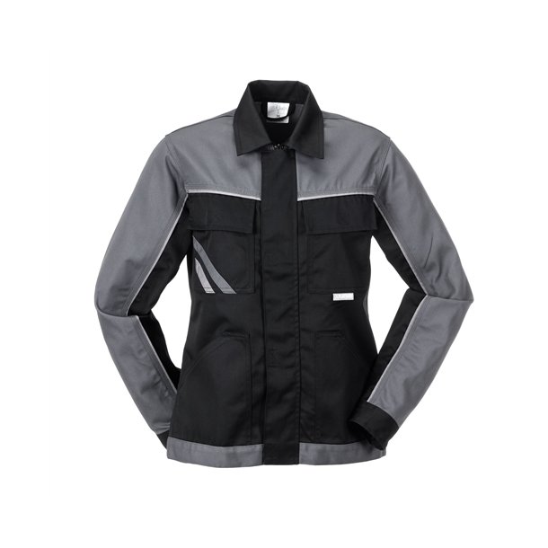 2717 Highline Dame Arbejdsjakke - Sort/slate/zink