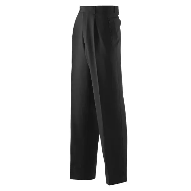 Bukser med imiteret lderfarve