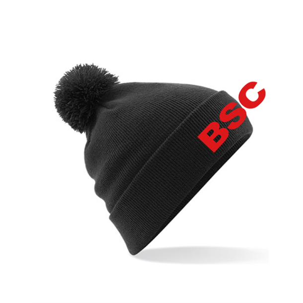 Beanie med bsc broderi