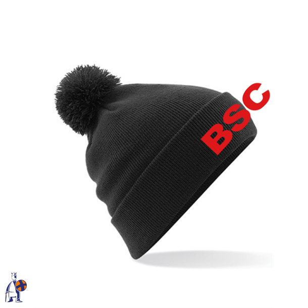 Beanie med bsc broderi