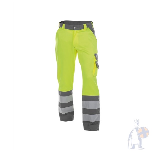 Dassy� Lancaster high visibility arbejdsbukser, gul