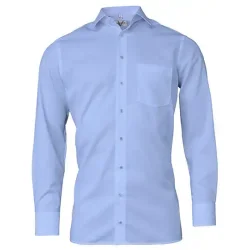 Mens Shirt Modern Fit Long Sleeve - lysebl