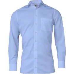 Mens Shirt Comfort Fit Long Sleeve - lysebl