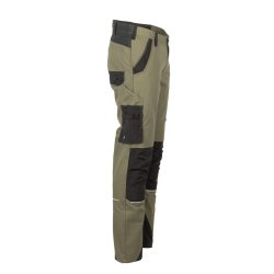 6405 Norit stretch arbejdsbukser oliven/sort
