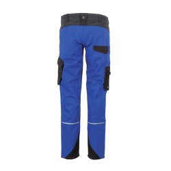 6412 Norit stretch dame arbejdsbukser kornblå/sort