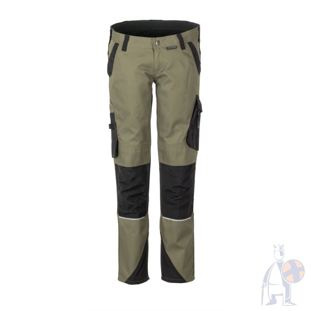 6415 Norit stretch dame arbejdsbukser oliven/sort